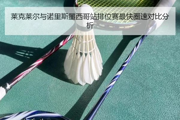 莱克莱尔与诺里斯墨西哥站排位赛最快圈速对比分析